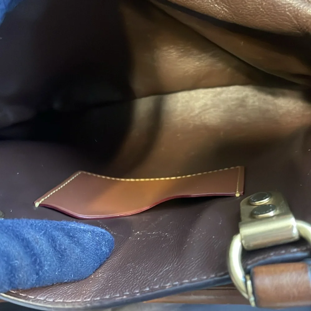 COACH X KŌKI Rogue 25 Natural Leather With Daisy Japan Limited W/ dustabg - Picture 5 of 15